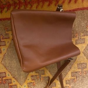 Portland Leather Butterfly Bucket Bag